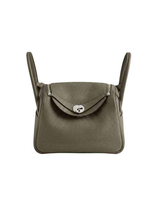 PRE-ORDER-Austin Blaze Nina Mini Leather Double Side Handle Bag in Ash