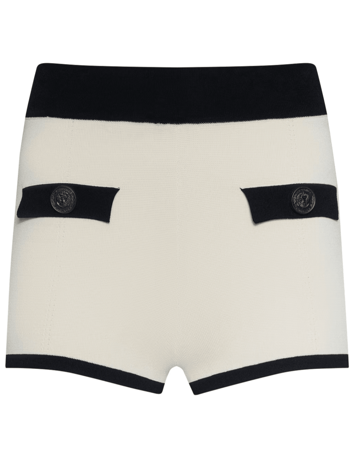 L'Agence - PRE-ORDER-L'AGENCE Lumi Knit Micro Short Vintage White - Buy Online