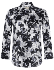 PRE-ORDER-L'Agence Dani Three Quarter Sleeve Blouse