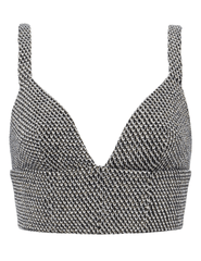 L'Agence Castalia Knit Bra Top