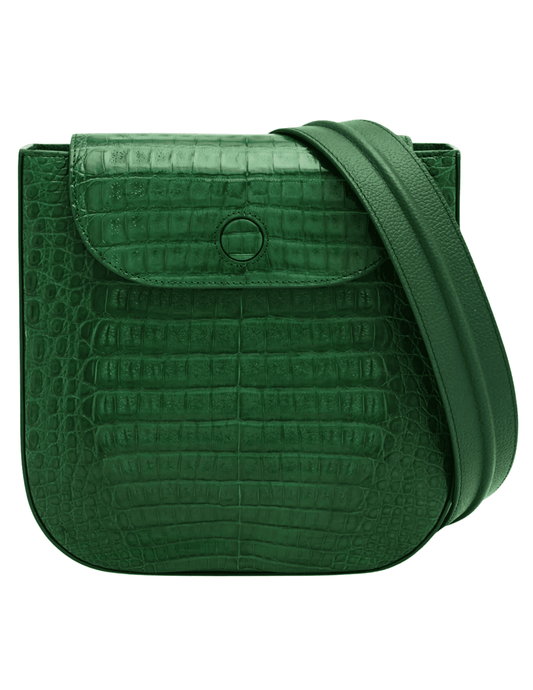 Maria Oliver Ada Croc Crossbody Bag