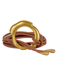 Cult Gaia Asa Leather Cord Belt