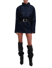 Ronny Kobo Maddix Denim Mini Dress