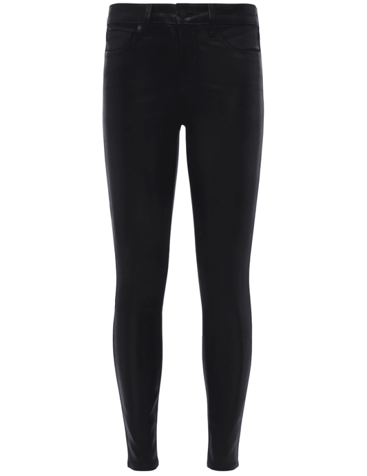 L'Agence Marguerite Coated High Rise Denim Jean