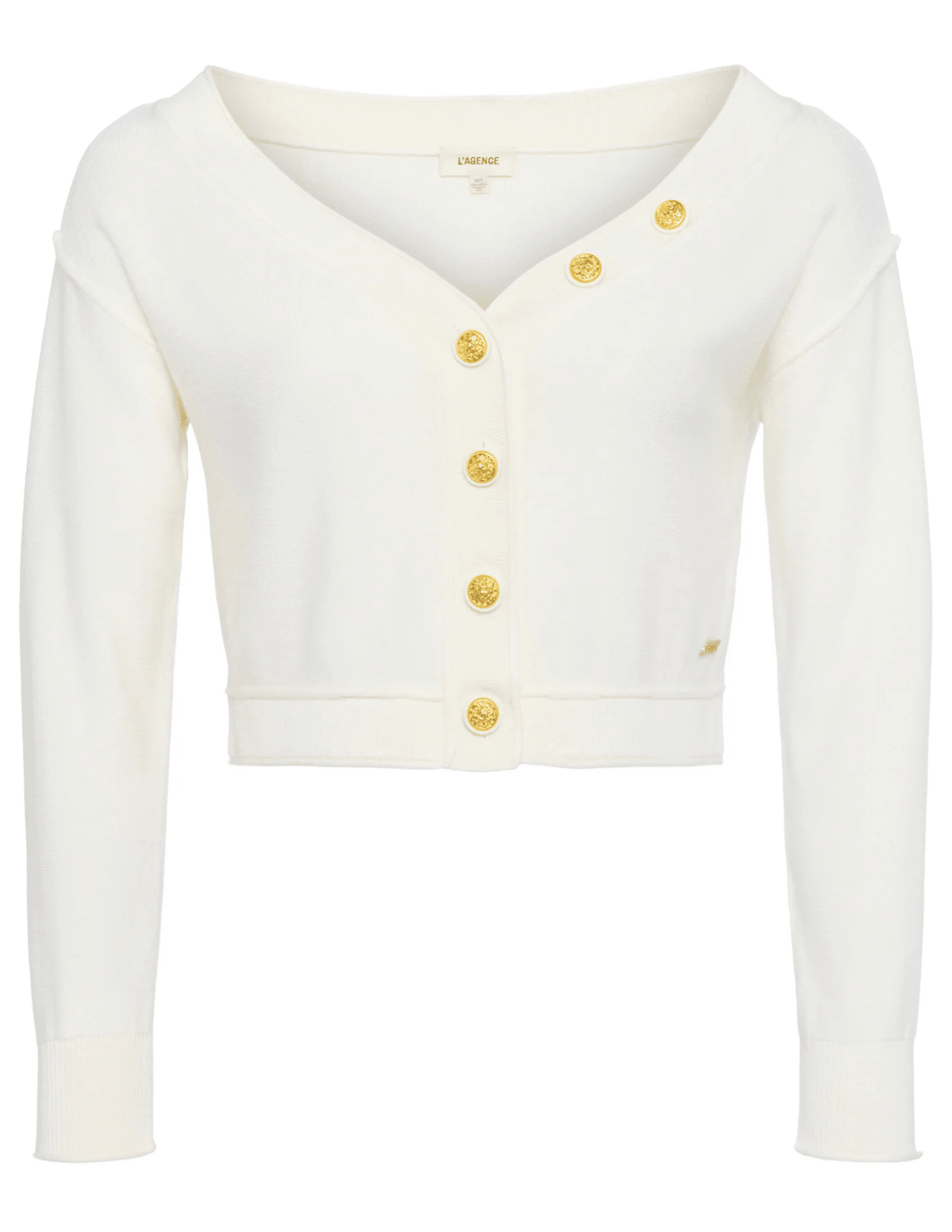 L'Agence Nopal Cropped Cardigan