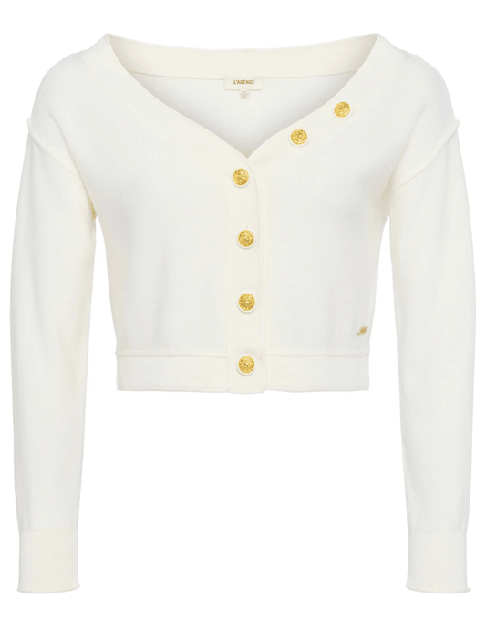 L'Agence Nopal Cropped Cardigan