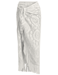 Simkhai Thyri Fringe Trim Pareo