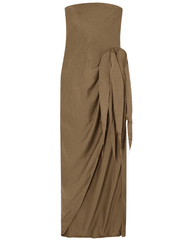 Cult Gaia Kelli Strapless Midi Dress