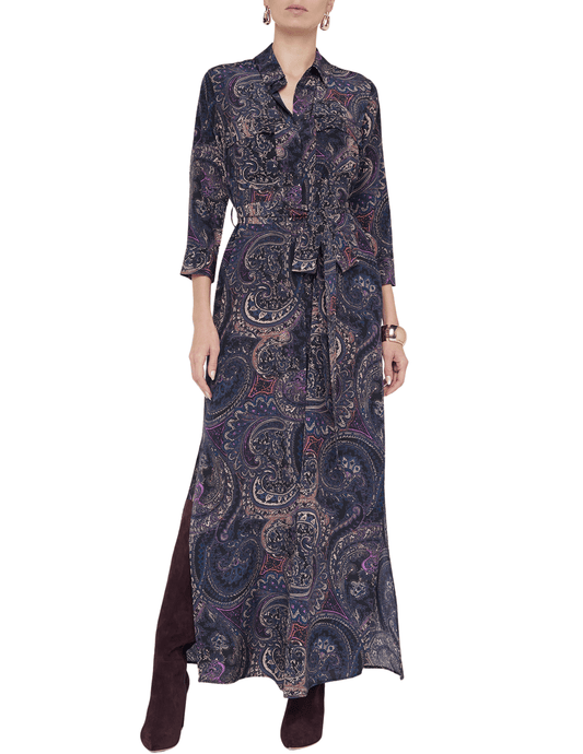 PRE-ORDER-L'Agence Cameron Long Shirt Dress