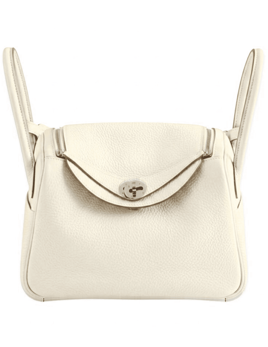 Austin Blaze - Austin Blaze Nina Leather Double Side Handle Bag in Marshmallow - Buy Online