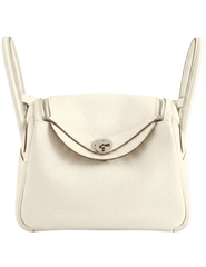 Austin Blaze - Austin Blaze Nina Leather Double Side Handle Bag in Marshmallow - Buy Online