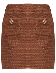 PRE-ORDER-Self-Portrait Textured Knit Mini Skirt