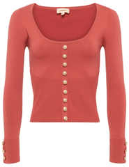 L'Agence Lanetta Scoop Neck Topigan