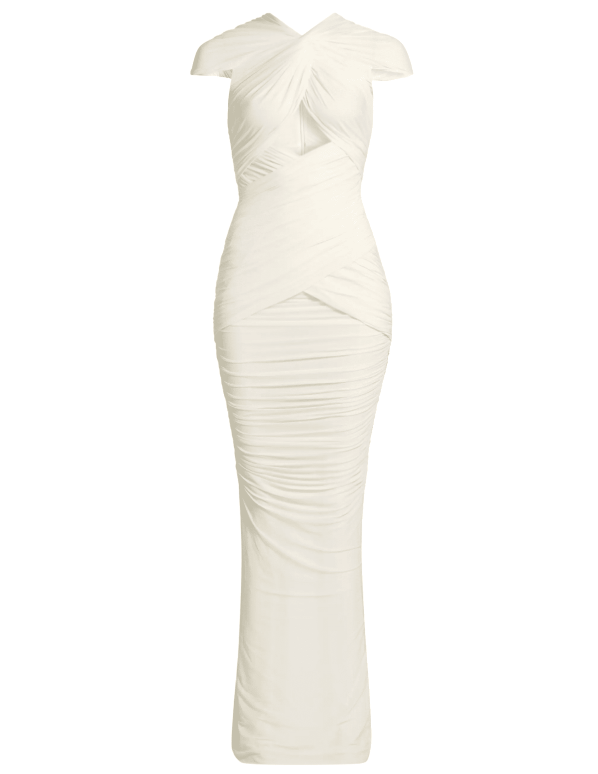 Ronny Kobo Nasha Twist Front Maxi Dress