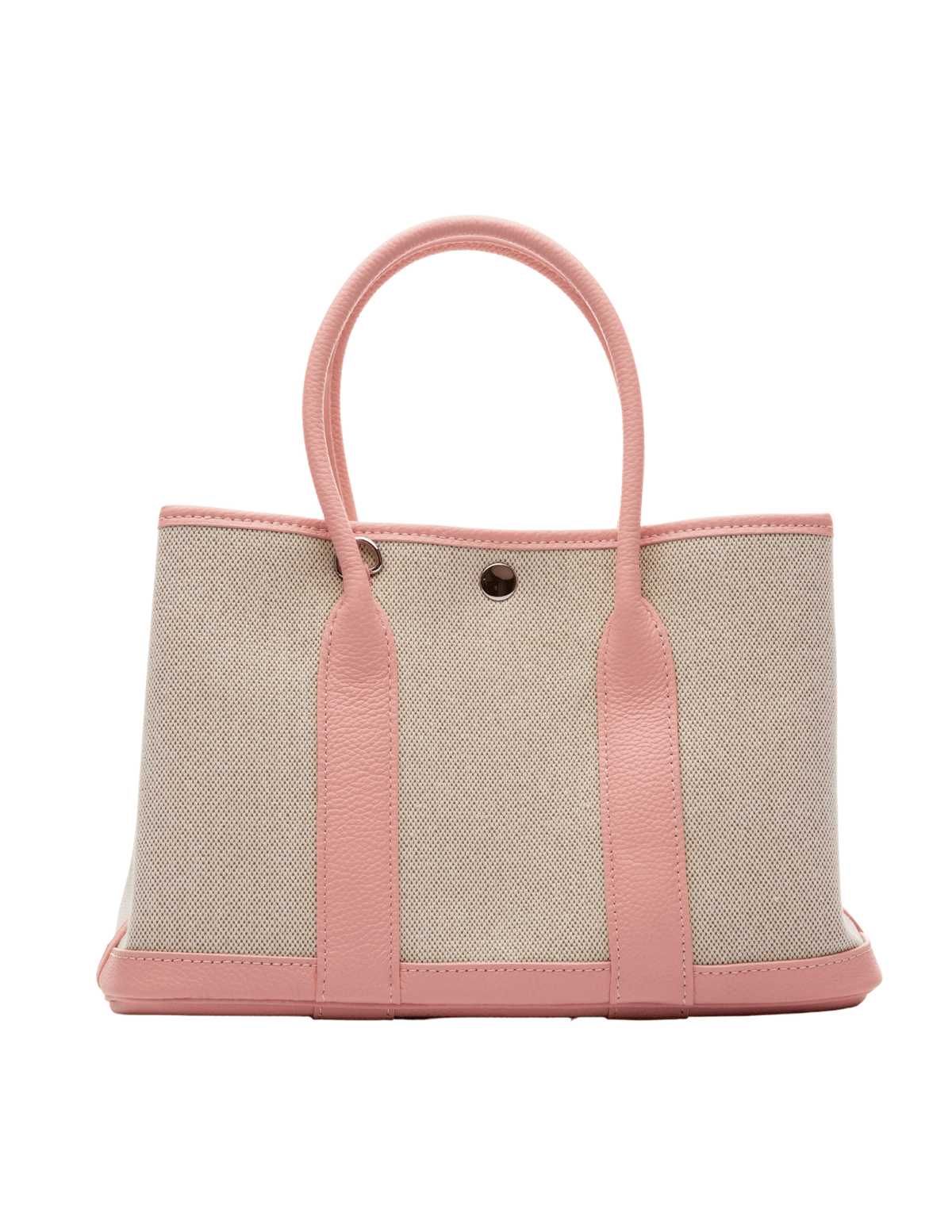 Steven Dann Small Linen Leather Tote