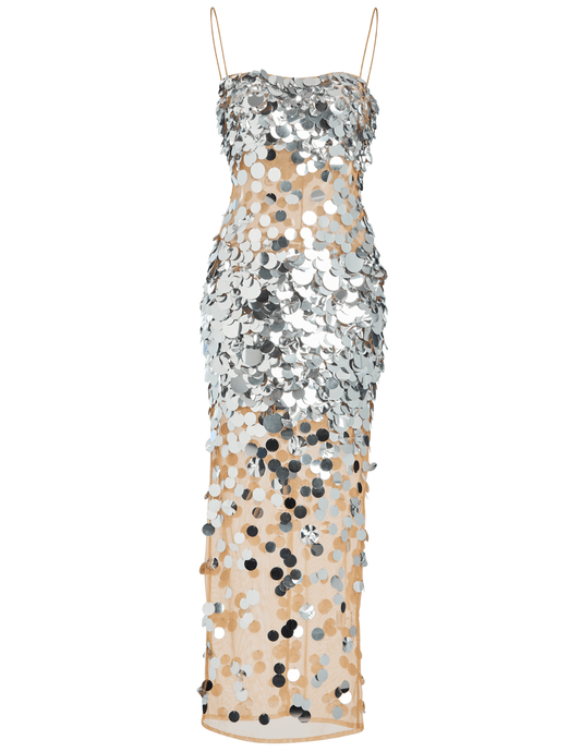 Retrofête Mischa Sequin Midi Dress