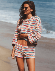 L'Agence - PRE-ORDER-L'AGENCE Amiya Terry Hot Short - Buy Online