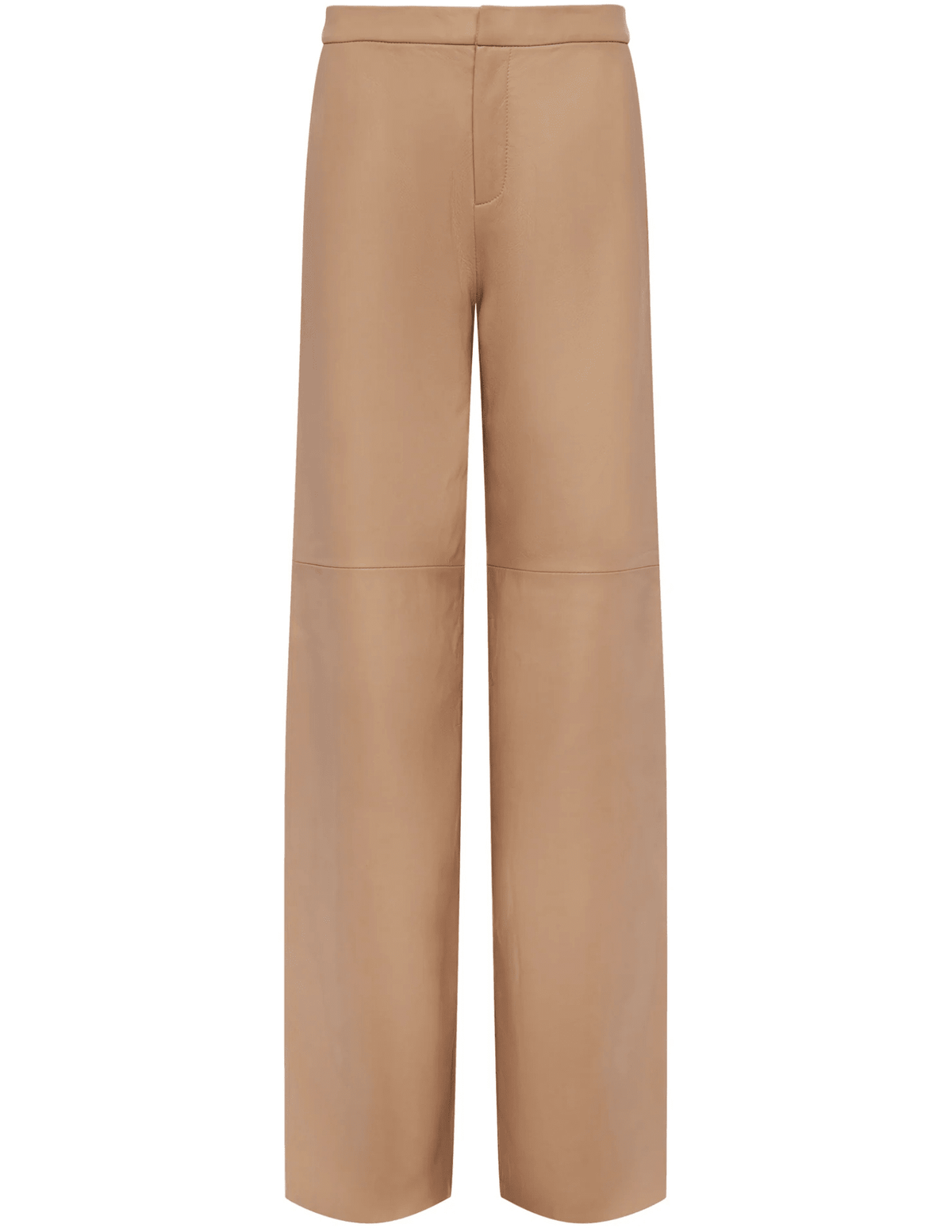 PRE-ORDER-L'Agence Livvy Straight Leg Leather Trouser