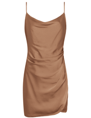 L'Agence Bruna Faux Wrap Cami Dress