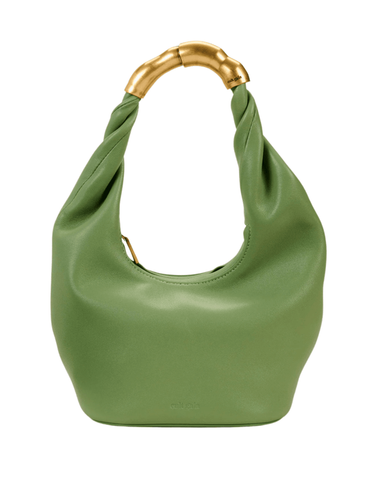 Cult Gaia Meerah Leather Top Handle Bag