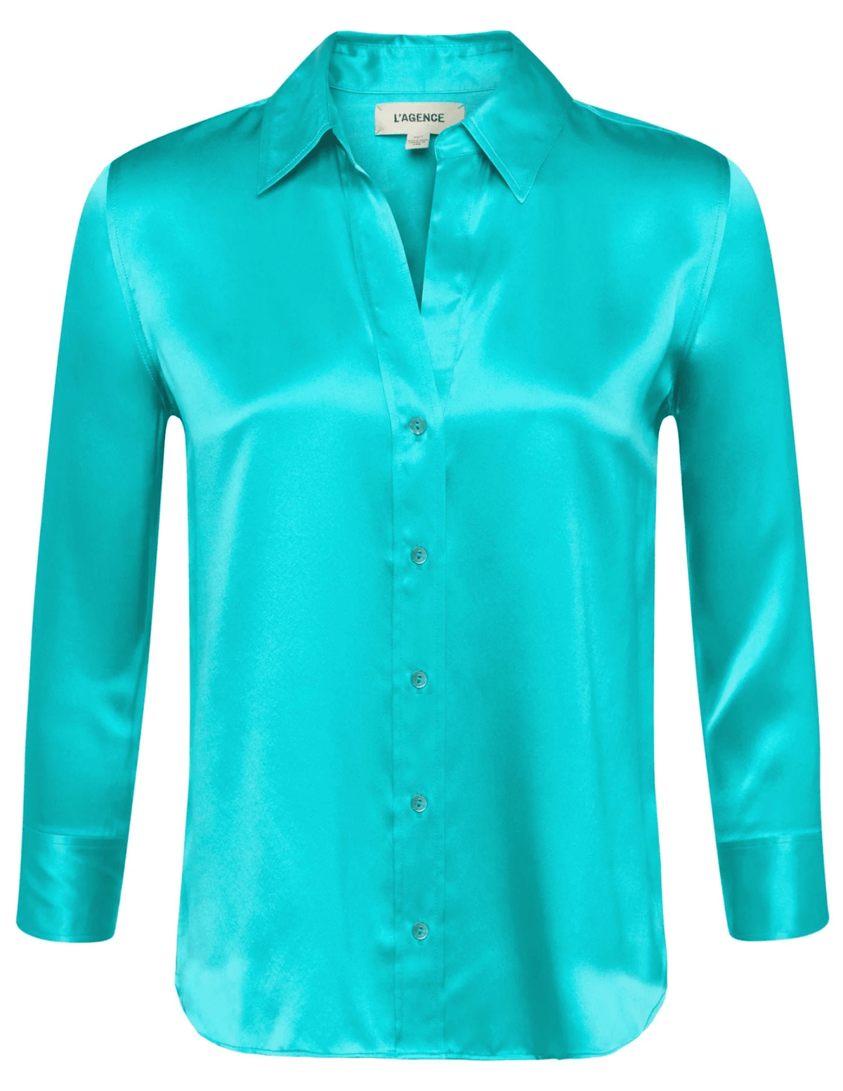 L'AGENCE Dani Three Quarter Sleeve Blouse