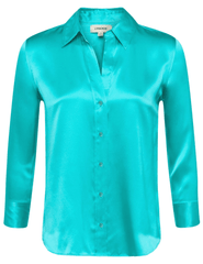 L'AGENCE Dani Three Quarter Sleeve Blouse
