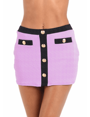 PRE-ORDER-L'Agence Coco Swim Mini Skirt