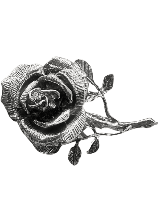 Fleur de Camélia Oversized Rose Double Ring