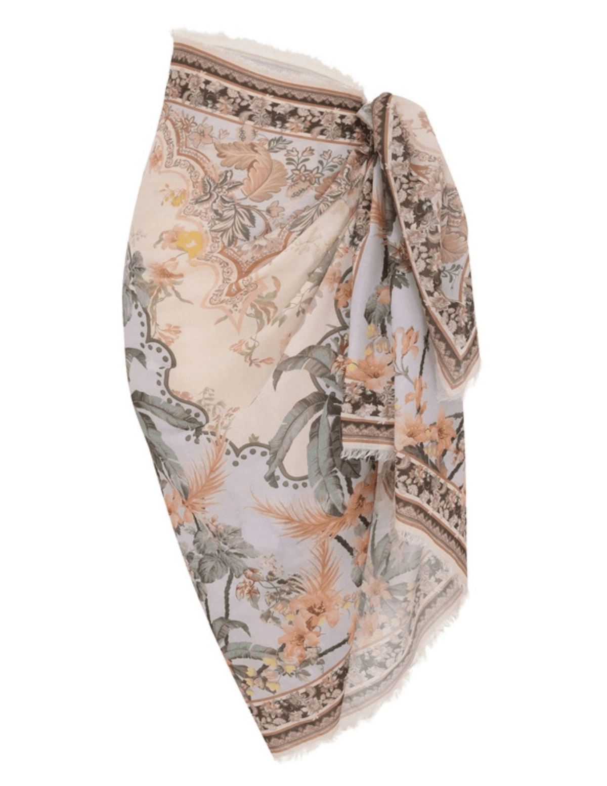 Zimmermann Printed Cotton Pareo