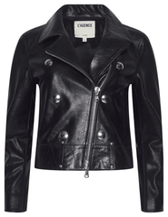PRE-ORDER-L'AGENCE Lydie Biker Jacket in Black