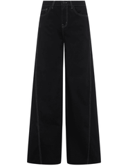 L'Agence Beau T-Seam Wide Leg Jean