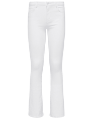 L'Agence - L'Agence Selma High Rise Baby Boot-Cut Jeans In Blanc - Buy Online