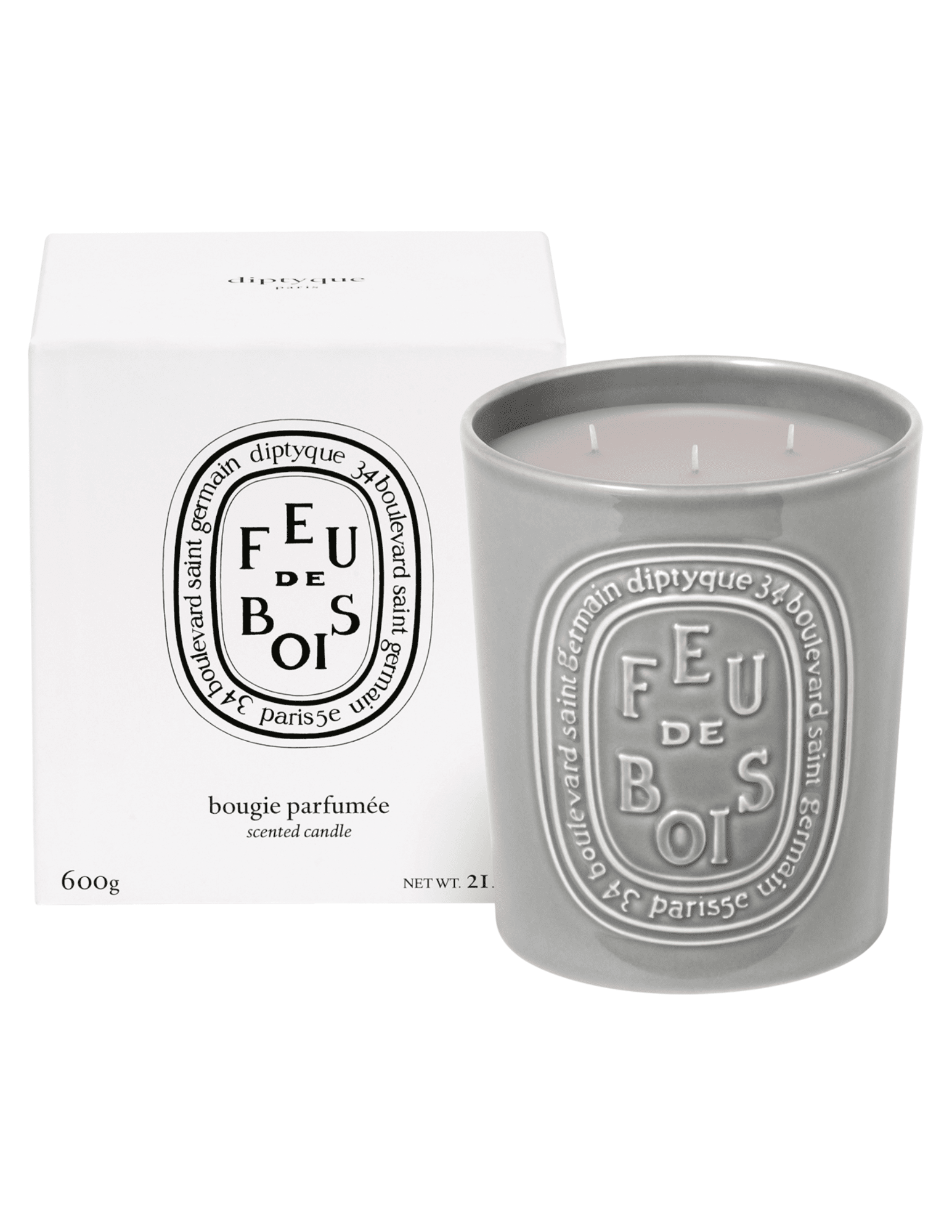 Diptyque - Diptyque Feu de Bois (Wood Fire) Large Candle - Buy Online