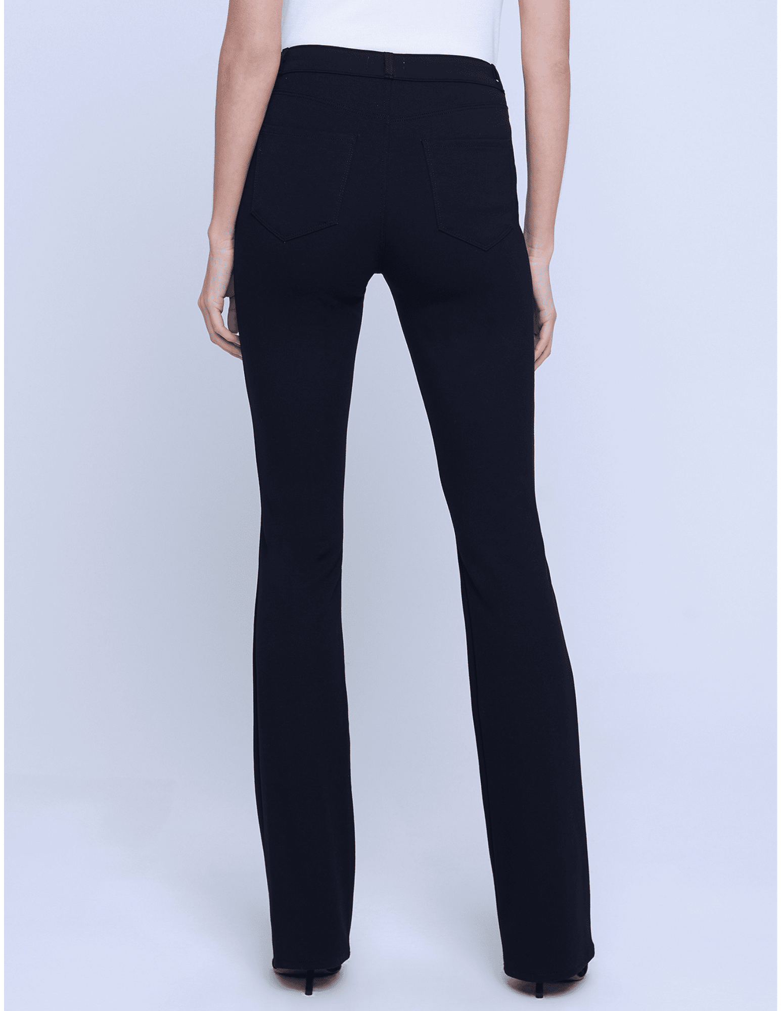L'Agence - L'Agence Selma High Rise Baby Boot-Cut Jean In Black - Buy Online