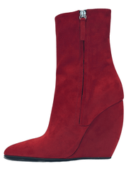 Giuseppe Zanotti - Giuseppe Zanotti Tylde Suede Wedge Ankle Boot - Buy Online