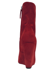 Giuseppe Zanotti - Giuseppe Zanotti Tylde Suede Wedge Ankle Boot - Buy Online