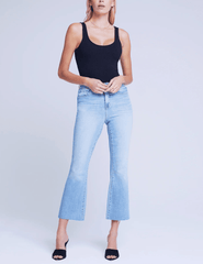 L'Agence - L'AGENCE Nica Scoop Neck Bodysuit in Black - Buy Online