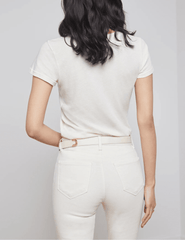 L'Agence - L'Agence Becca V-Neck Tee - Buy Online