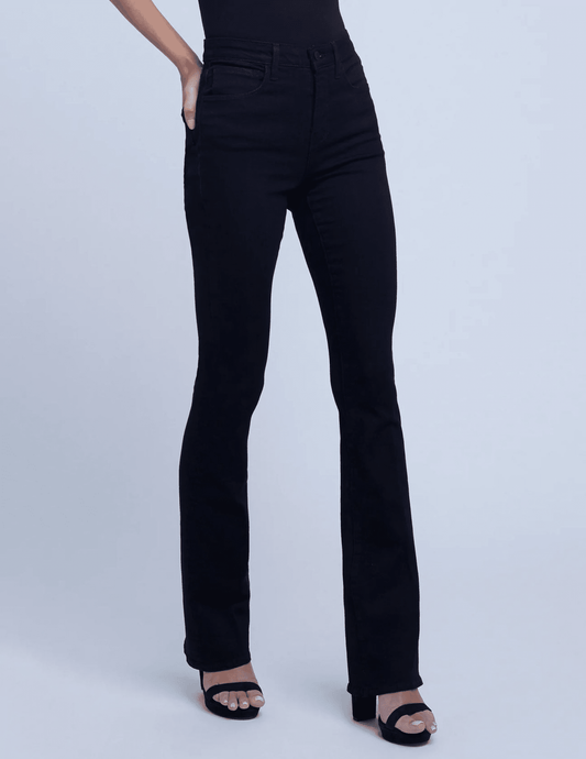 L'Agence - RA-L'Agence Selma High Rise Baby Boot-Cut Jean - Buy Online