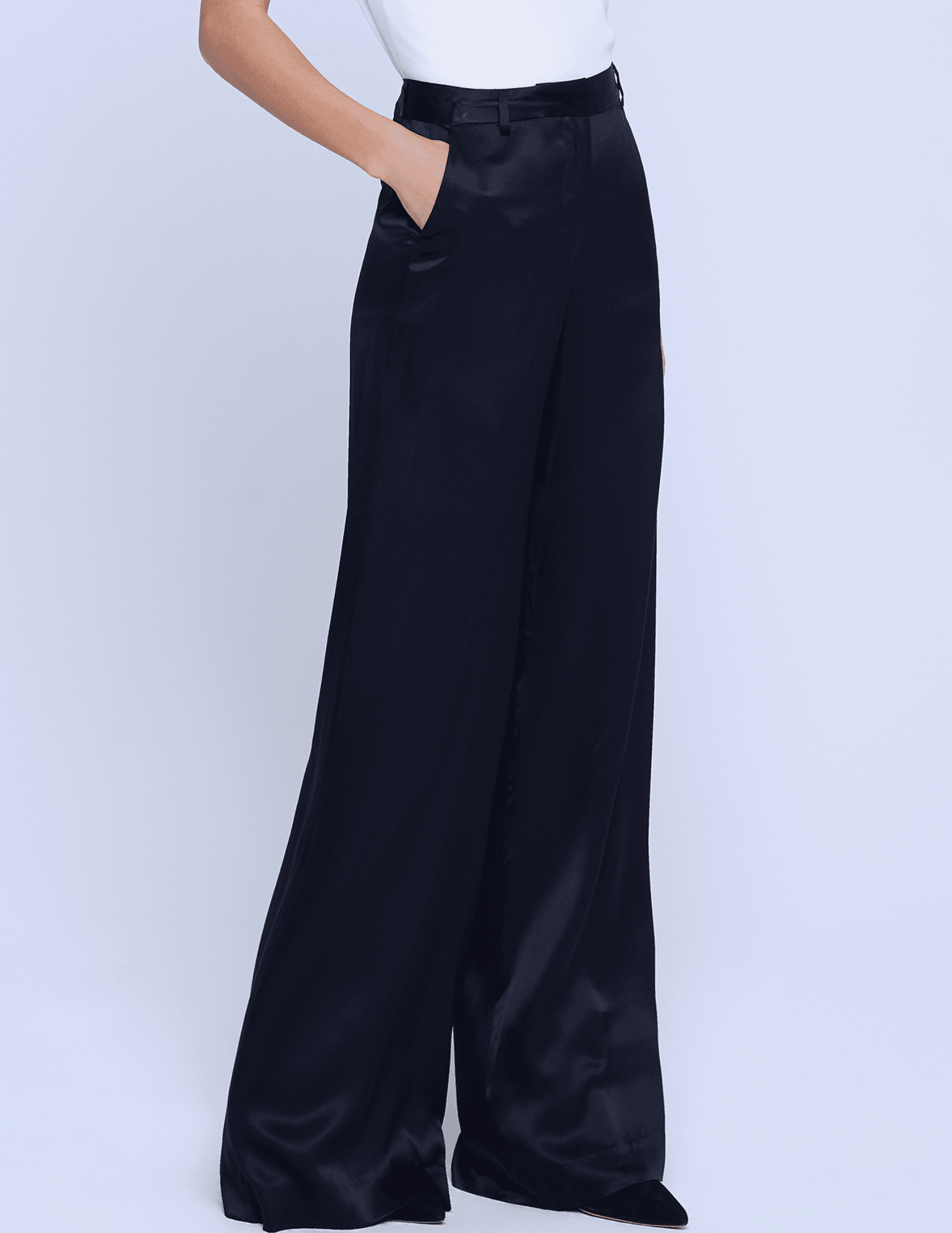 L'Agence - L'Agence Gavin Wide Leg Pant - Buy Online