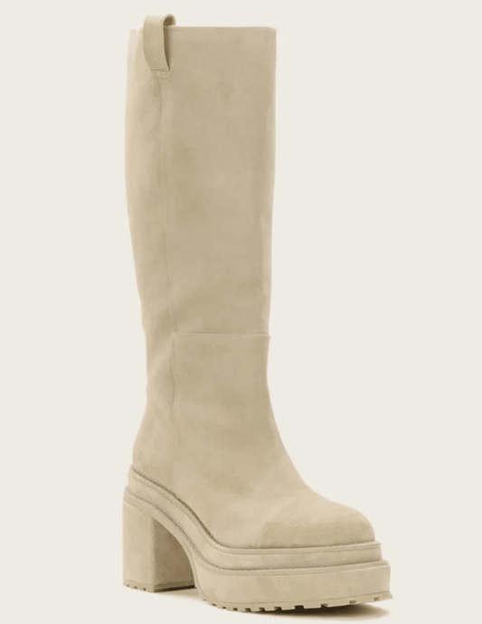 Cult Gaia - Cult Gaia Hana Mid Calf Suede Boots - Buy Online