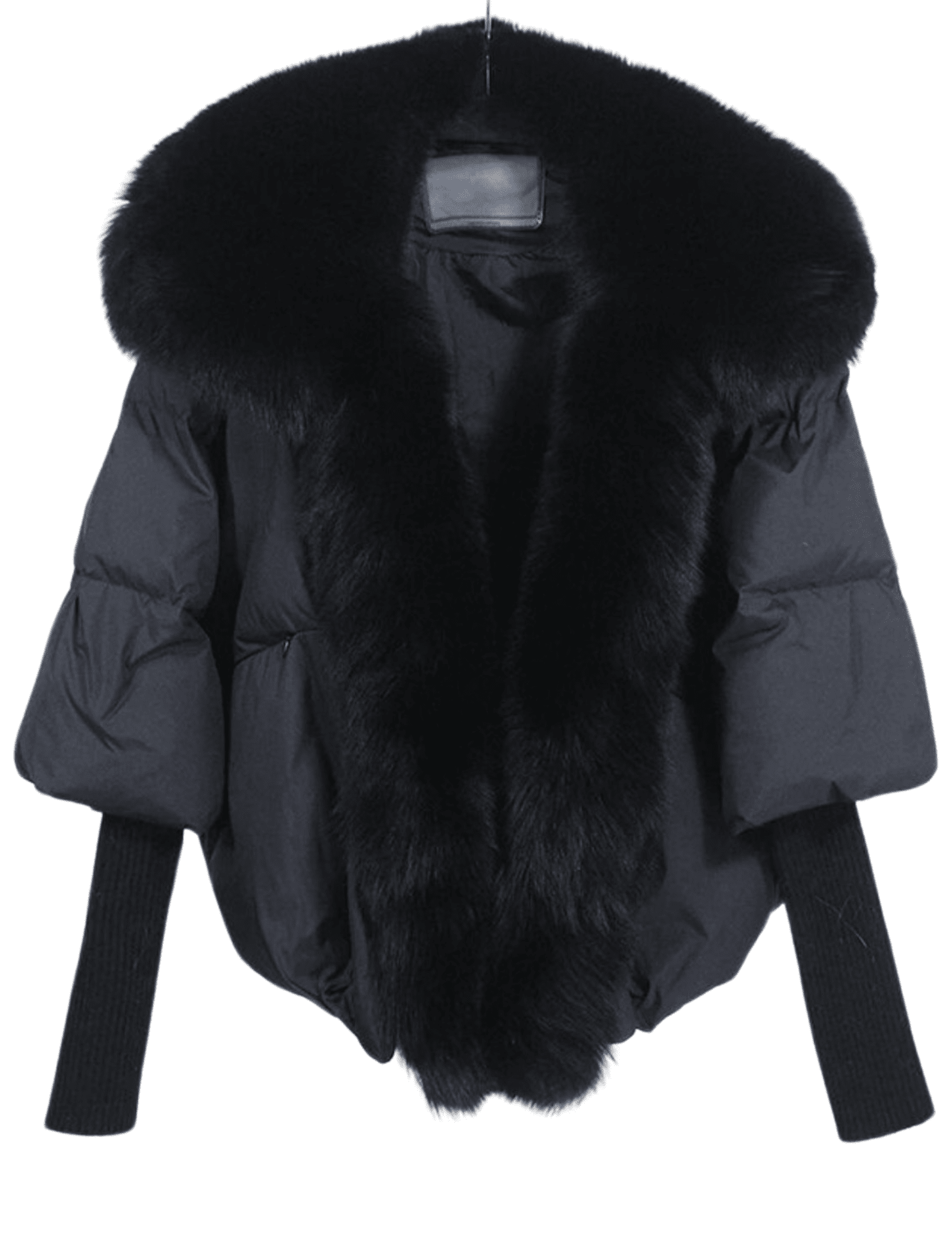Steven Dann - Steven Dann Fox Collar Puffer Coat - Buy Online