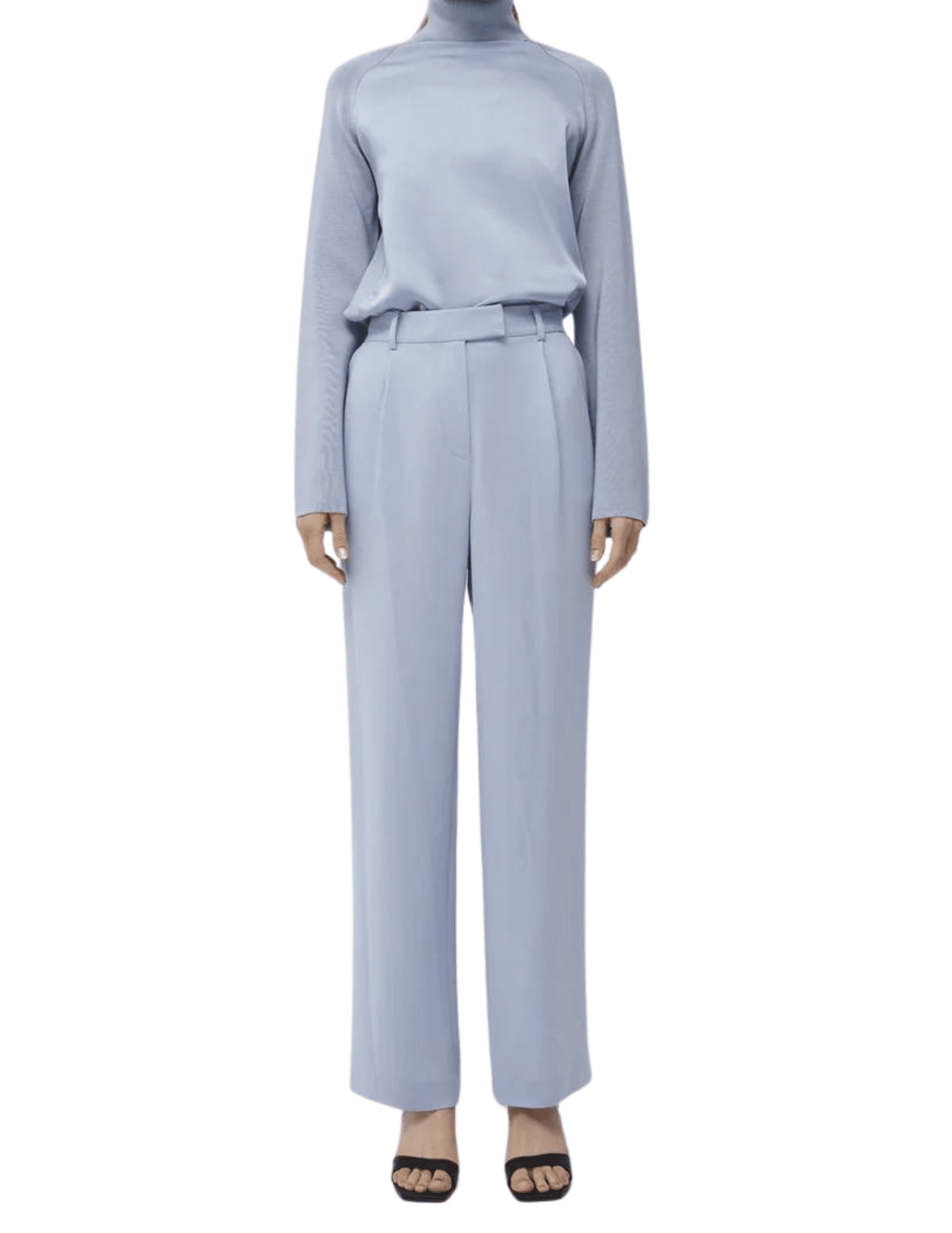 Simkhai - Simkhai Novia Pleated Straight Leg Pant - Buy Online