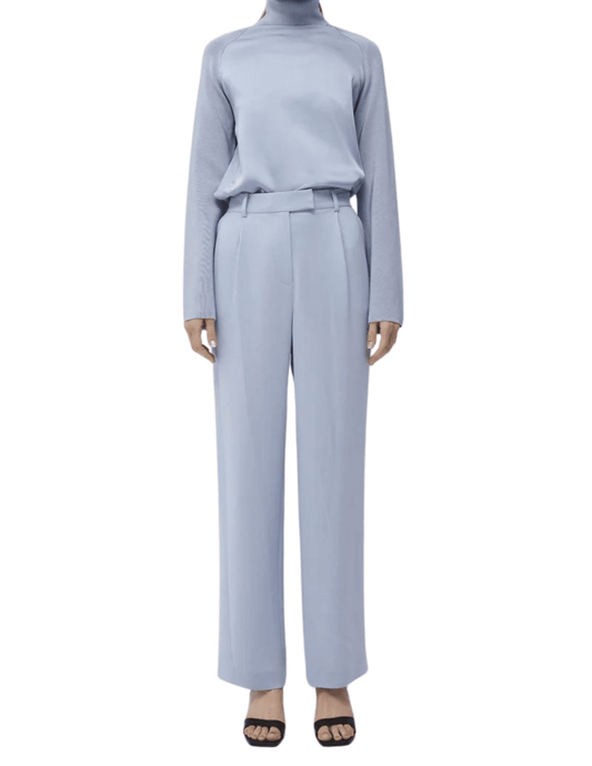 Simkhai Novia Pleated Straight Leg Pant