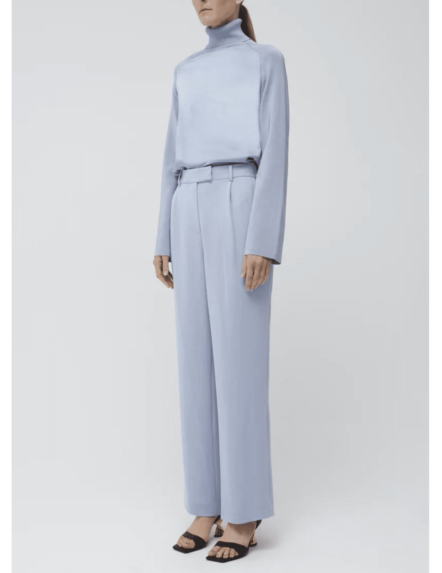 Simkhai - Simkhai Novia Pleated Straight Leg Pant - Buy Online