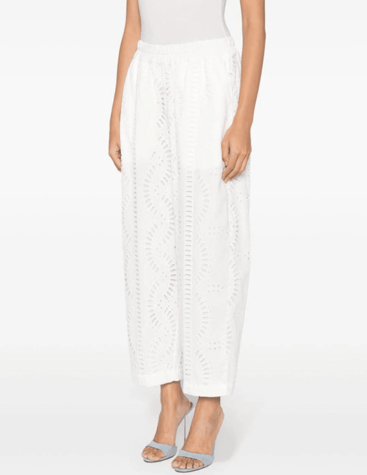 Charo Ruiz Ibiza - Charo Ruiz Lya Eyelet Unisex Trouser - Buy Online