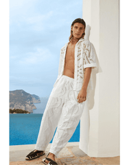 Charo Ruiz Ibiza - Charo Ruiz Lya Eyelet Unisex Trouser - Buy Online