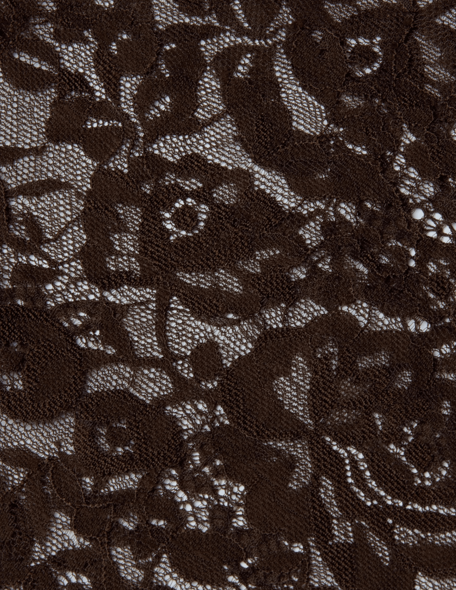 L'Agence - PRE-ORDER-L'AGENCE Brax Floral Lace Tank in Dark Brown - Buy Online