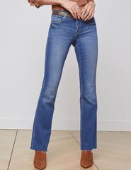 L'Agence - L’AGENCE Sneeki Low Rise Straight Leg Jeans In Hasting - Buy Online