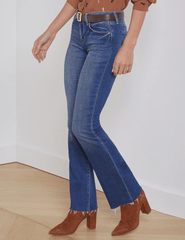 L'Agence - L’AGENCE Sneeki Low Rise Straight Leg Jeans In Hasting - Buy Online